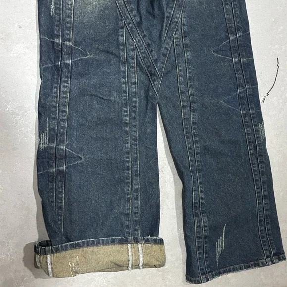 Ditch L.A. x Corvidae Distressed Denim - Picture 5 of 10